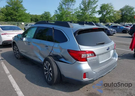 2017 Subaru Outback 2.5I Limited из США, поврежденный, VIN 4S4BSANC3H3368206